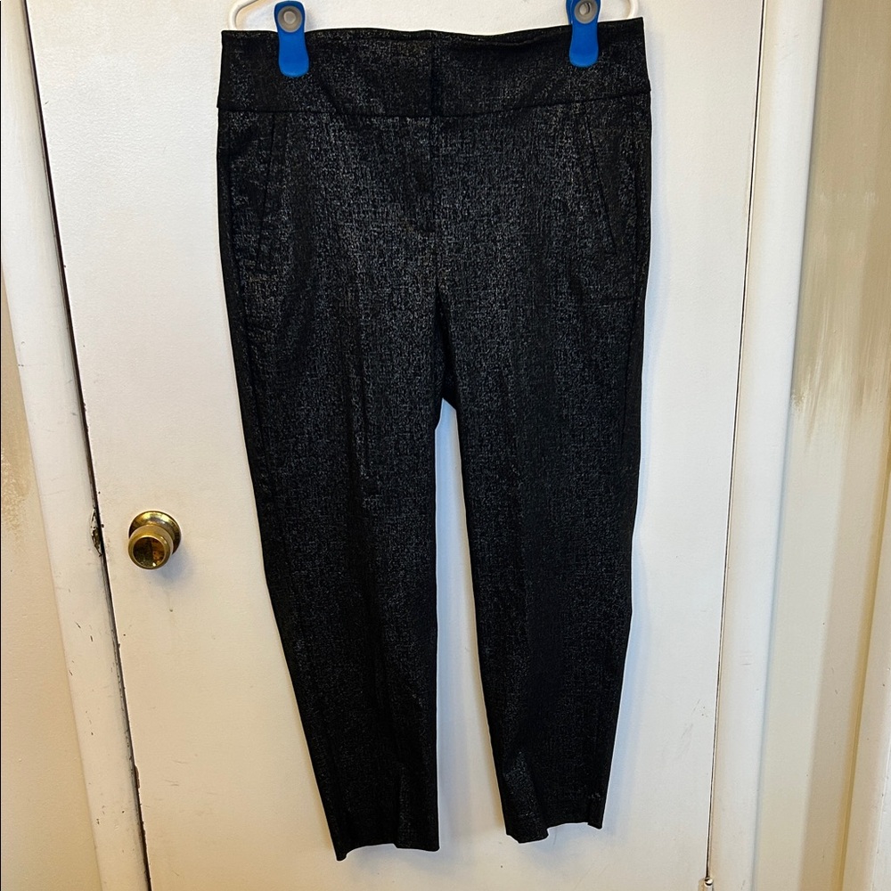 Lane Bryant Women’s Pants Black/Silver Size 16